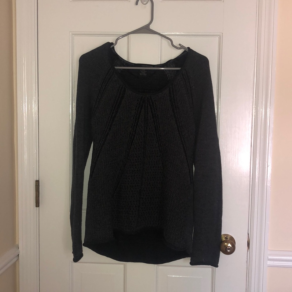 calvin klein big sweater